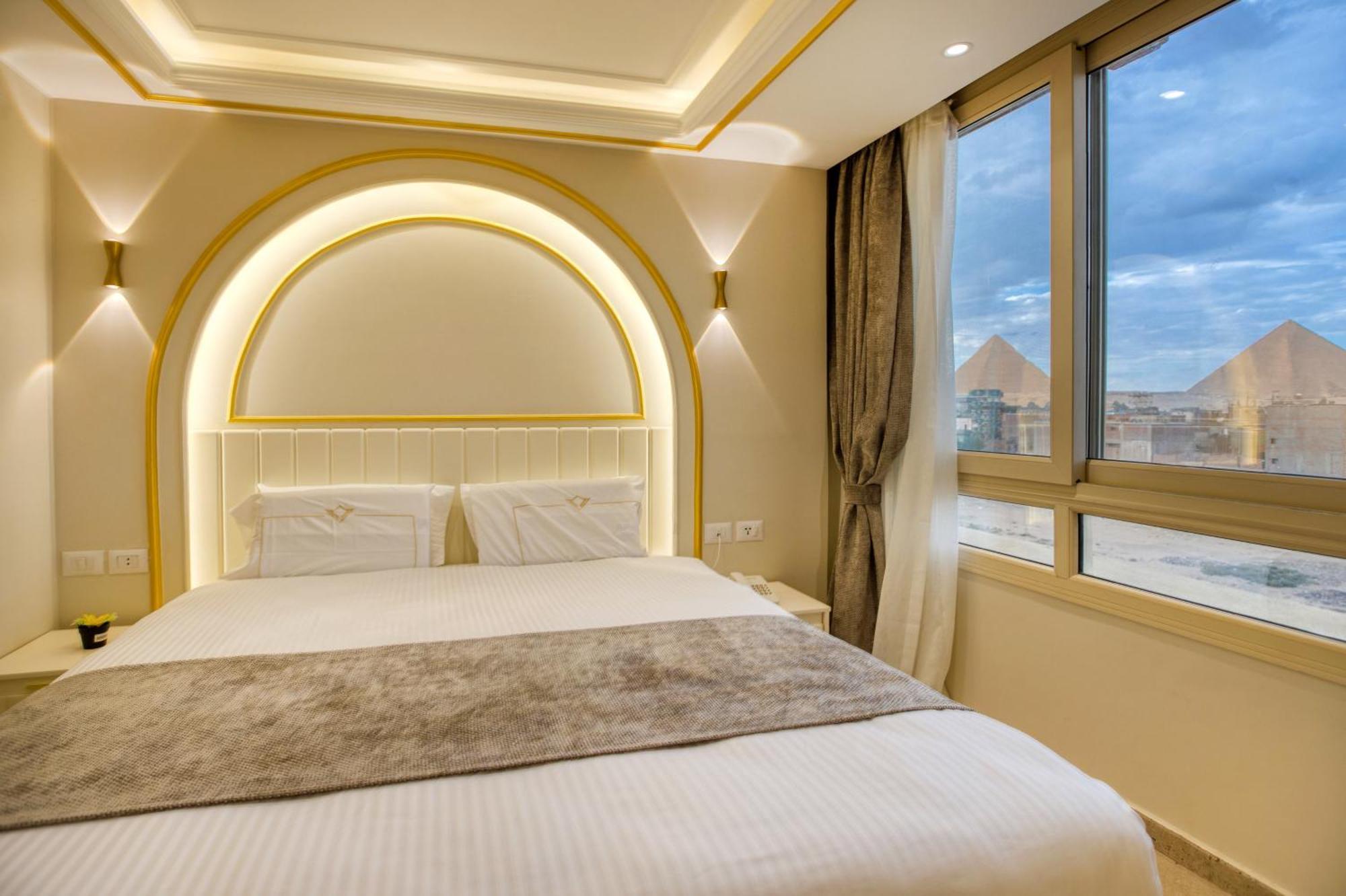 Pyramids Plateau Hotel Kafrat al Jabal Exterior photo